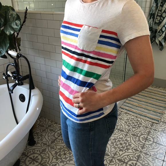 Fun striped t-shirt - Picture 2 of 3